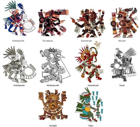 mācuīlxōchitl|List of Aztec gods and supernatural beings .